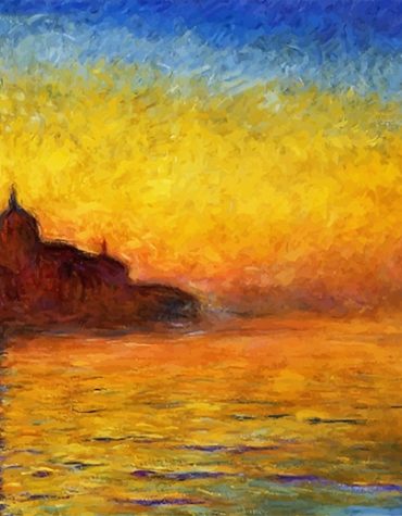 Monet Twilight French Impressionist Paint By Numbers