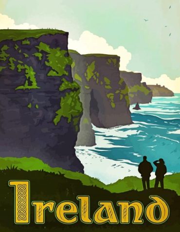 Cliffs of Moher Ireland Paint By Numbers
