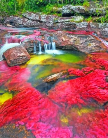Colombia's Waterfall Wonders Paint By Numbers