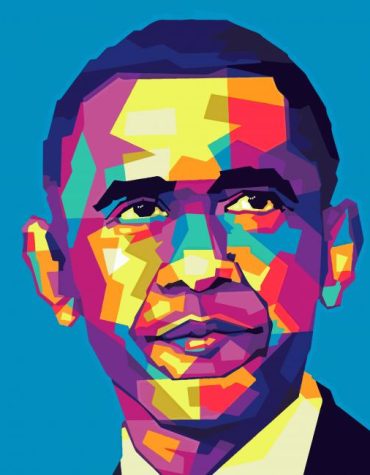 Colorful Obama Pop Art Paint By Numbers