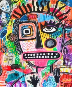 Colorful Rick Animation Paint By Numbers