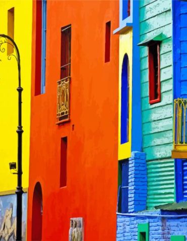 La Boca Vibrance Paint By Numbers