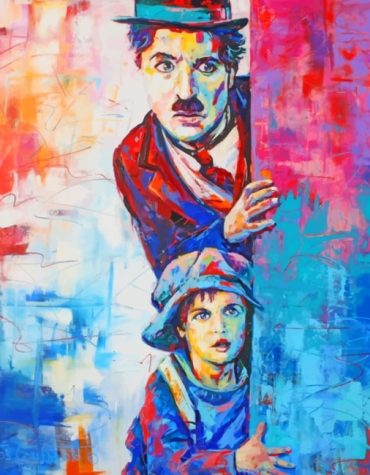 Charlie Chaplin Colorful Life Paint By Numbers