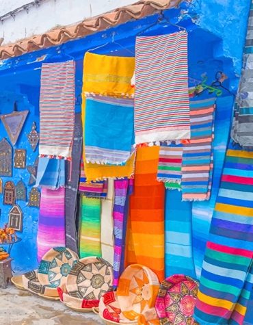 Colorful Moroccan Market Paint By Numbers