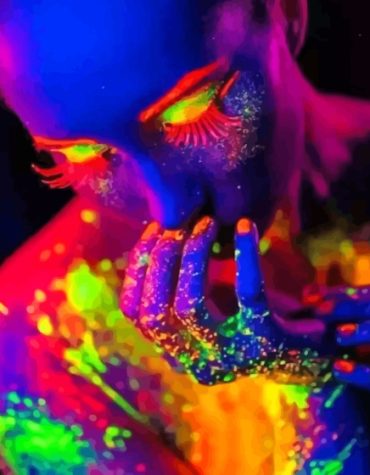 Neon Ladies Vibrant Paint By Numbers