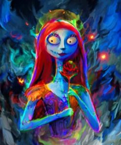 Colorful Sally Animation Paint By Numbers