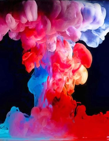 Colorful Smoke Abstract Paint By Numbers