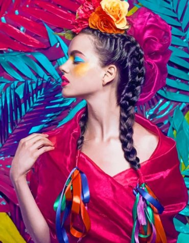 Colorful Woman Masterpiece Paint By Numbers