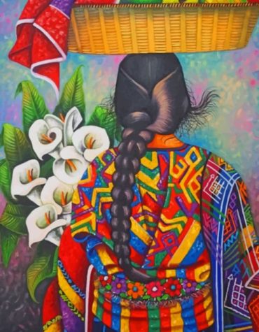 Colorful Fruits and Flowers Paint By Numbers