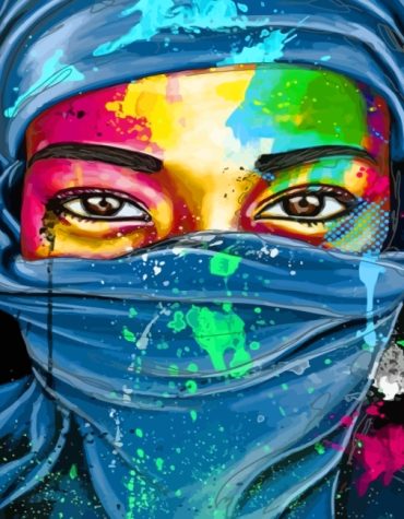 Colorful African Woman Paint By Numbers