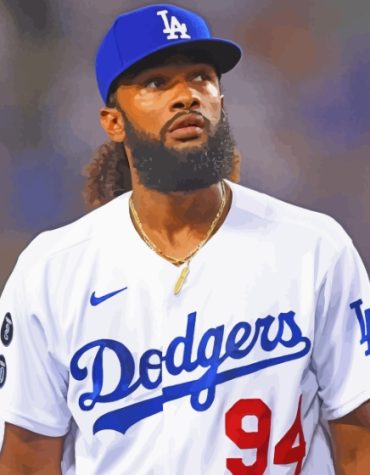 Andre Jackson Baseball Paint By Numbers