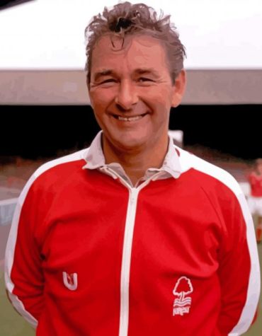 Legendary Brian Clough Footballer Paint By Numbers