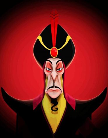 Disney Jafar Art Paint By Numbers
