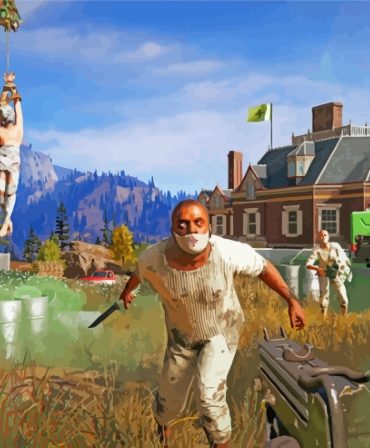 Exciting Far Cry 5 Adventure Paint By Numbers