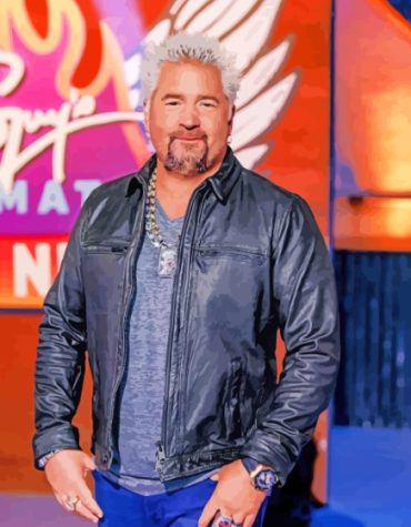 Guy Fieri Restaurateur Paint By Numbers
