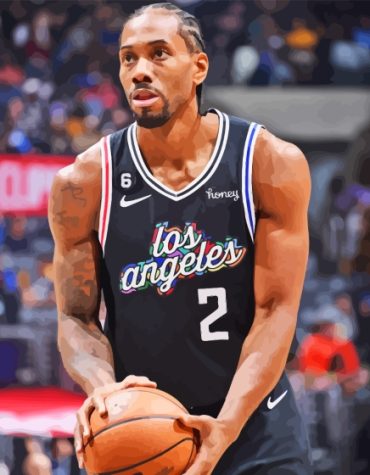 Kawhi Leonard Basketball Legend Paint By Numbers