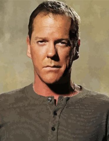 Kiefer Sutherland in 24 Paint By Numbers