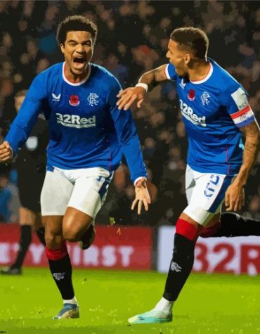 Malik Tillman Football Star Paint By Numbers