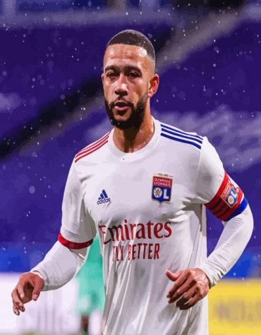 Memphis Depay Football Legend Paint By Numbers