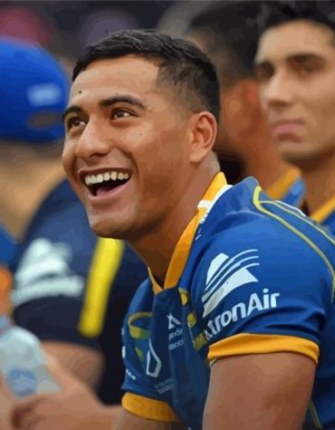 Parramatta Eels Rugby Players Paint By Numbers