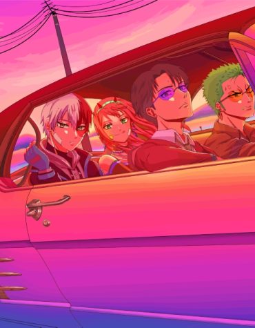 Epic Anime Heroes Paint By Numbers