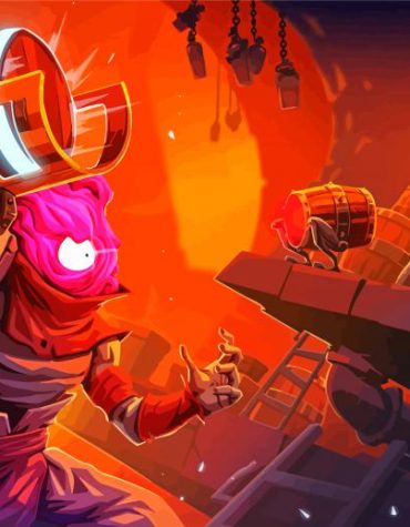 Dead Cells Mobile Gaming Paint By Numbers