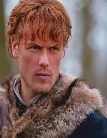 Jamie Fraser Outlander Series Paint By Numbers