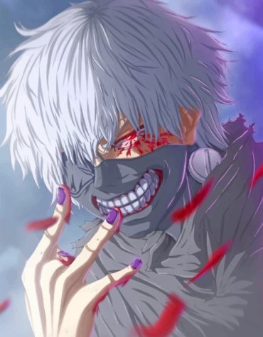 Ken Kaneki Tokyo Ghoul Paint By Numbers