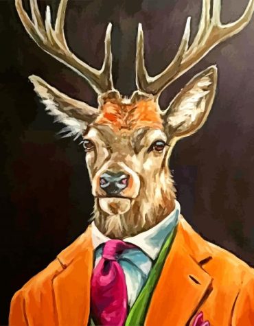 Majestic Deer Paint By Numbers