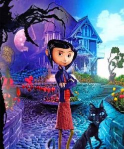 Coraline Animated Movie Paint By Numbers