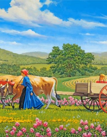 John Sloane Countryside Charm Paint By Numbers