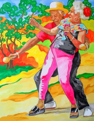 Couple Dance Moves Paint By Numbers
