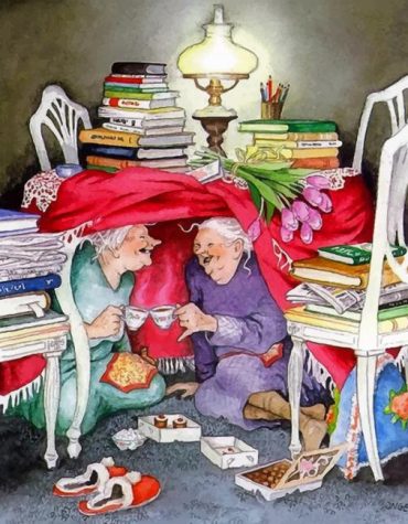 Old Friends Adventure Paint By Numbers