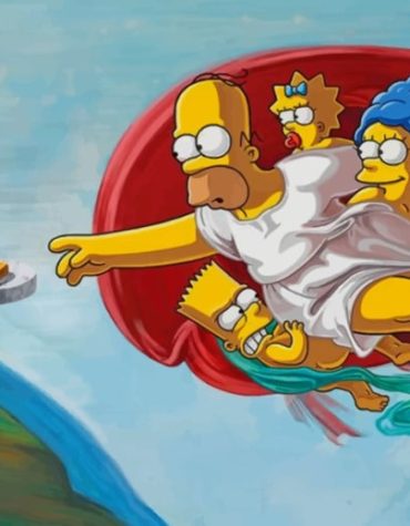 Simpsons Animation Paint By Numbers