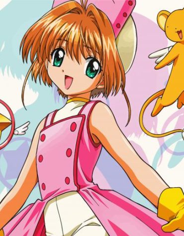 Cardcaptor Sakura Magic Paint By Numbers