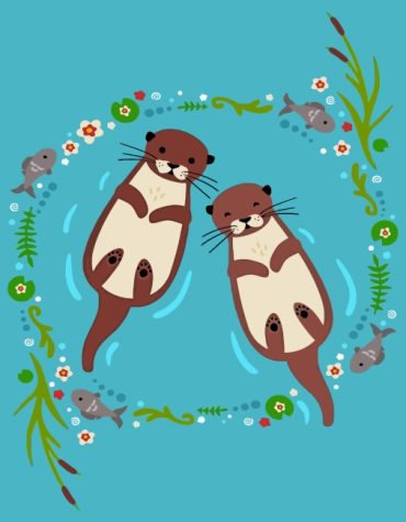 Adorable Beavers and Otters Paint By Numbers