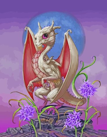 Colorful Dragon Fantasy Paint By Numbers