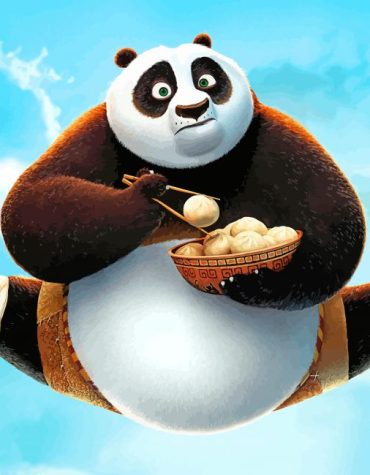 Cute Giant Panda Paint By Numbers