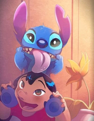 Cute Lilo and Stitch Paint By Numbers