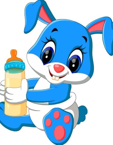 Cute Baby Rabbit Paint By Numbers