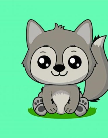 Cute Raccoon Art Paint By Numbers