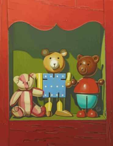 Cute Card Toys Paint By Numbers