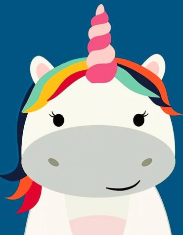 Cute Unicorn Fun for Kids Paint By Numbers
