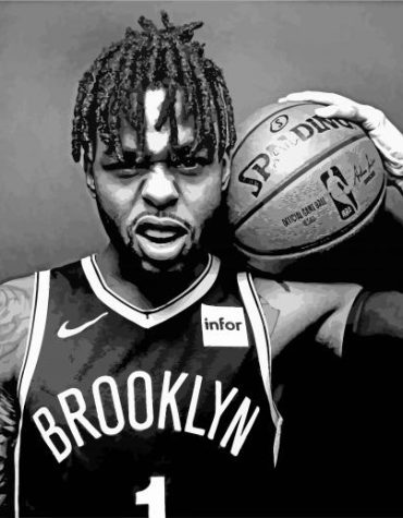 Brooklyn Nets D Angelo Russell Paint By Numbers