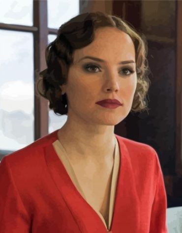 Daisy Ridley Movie Scene Paint By Numbers