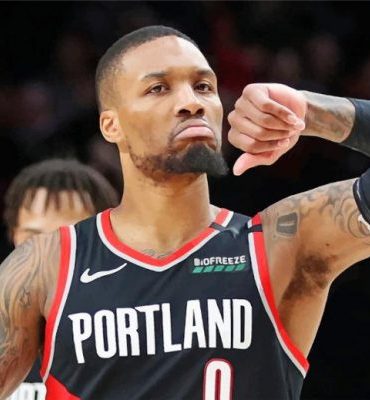 Damian Lillard NBA Star Paint By Numbers