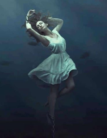 Drowning Seascape Woman Paint By Numbers