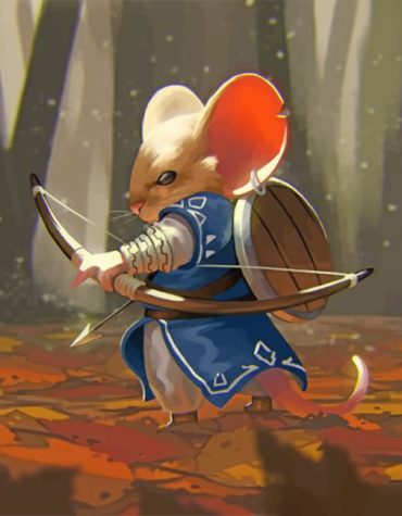 Fantasy Mouse Paint By Numbers