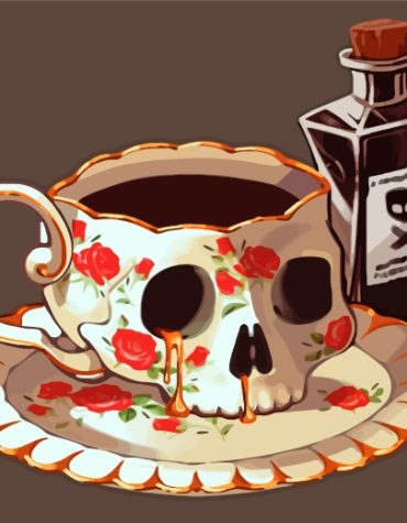 Coffee Cup Delight Paint By Numbers