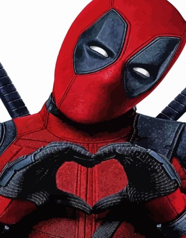 Deadpool Movie Paint By Numbers